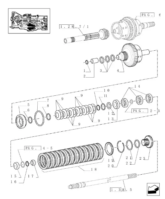 5179538 - Втулка дистанц. муфты М диап. КПП TMT7/MXMPm, T6090